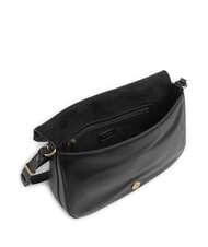 PINKO LOVE SATCHEL Bolso de hombro negro-oro antiguo - Bolsos Mujer - 3