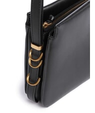 PINKO LOVE ONE MINI Minibolso de hombro negro-oro antiguo - Bolsos Mujer - 3