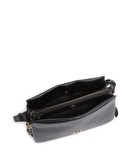 PINKO LOVE ONE MINI Minibolso de hombro negro-oro antiguo - Bolsos Mujer - 4