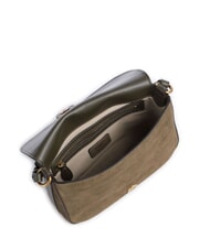 PINKO LOVE SATCHEL Minibolso de hombro, de piel. verde oliva oscuro-oro antiguo - Bolsos Mujer - 4