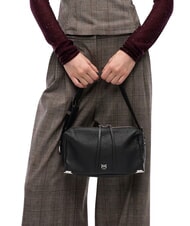 PINKO TRITTICO Bolso de hombro limusina negra-n&iacute;quel brillante - Bolsos Mujer - 2