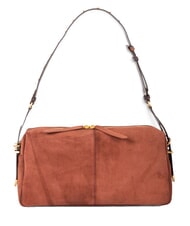 PINKO 24 CLASSIC Bolso de hombro dorado mate marr&oacute;n intenso - Bolsos Mujer - 4