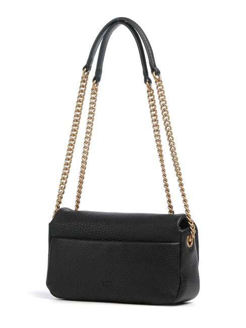 CLICK SOFT Minibolso de hombro / bolso cruzado negro-oro antiguo - Bolsos Mujer