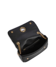 PINKO CLICK SOFT Minibolso de hombro / bolso cruzado negro-oro antiguo - Bolsos Mujer - 3