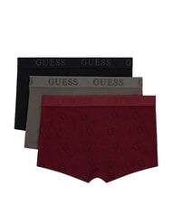 GUESS JOE Calzoncillos tipo b&oacute;xer, paquete de 3 - Calzoncillos de hombre