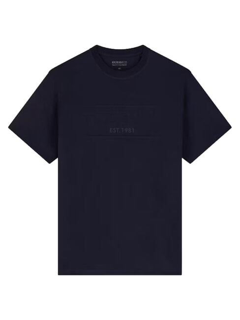 BOX LOGO EMBOSSED Camiseta con logo bordado smartblue - camiseta