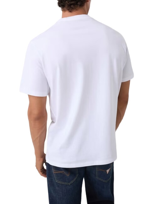 BOX LOGO EMBOSSED Camiseta con logo bordado purwhite - camiseta