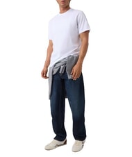 GUESS BOX LOGO EMBOSSED Camiseta con logo bordado purwhite - camiseta - 4