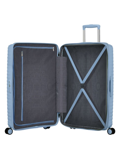 DIABLAST Trolley mediano, expandible, cerradura TSA azul glaciar - Trolley R&iacute;gidos