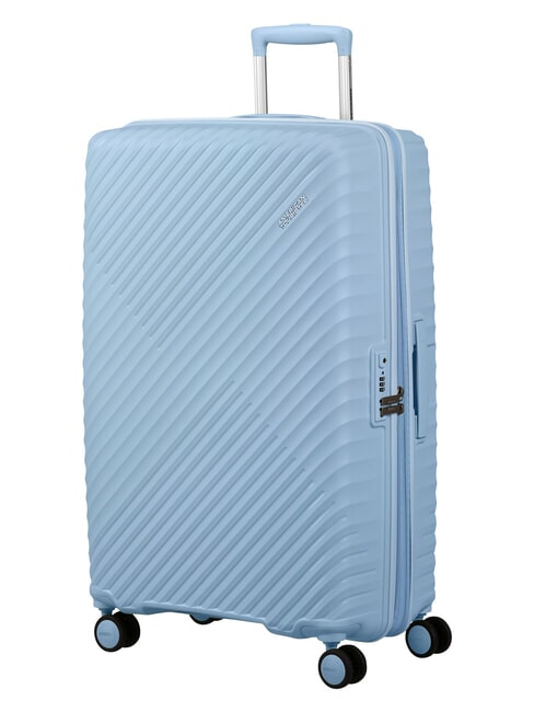 DIABLAST Trolley mediano, expandible, cerradura TSA azul glaciar - Trolley R&iacute;gidos