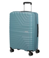 AMERICAN TOURISTER FLYTWIST  Carro mediano, expandible tormenta azul - Trolley R&iacute;gidos - 3