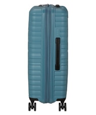 AMERICAN TOURISTER FLYTWIST  Carro mediano, expandible tormenta azul - Trolley R&iacute;gidos - 4