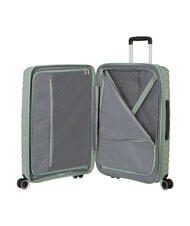 AMERICAN TOURISTER FLYTWIST  Carro mediano, expandible verde bot&aacute;nico - Trolley R&iacute;gidos - 2