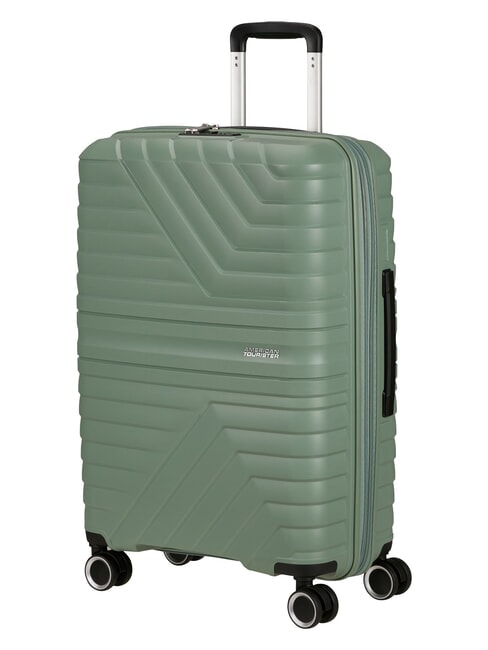 FLYTWIST  Carro mediano, expandible verde bot&aacute;nico - Trolley R&iacute;gidos