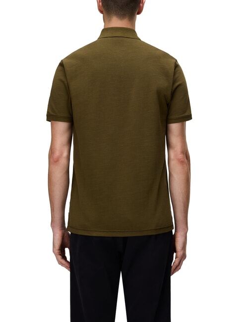 EBEA 3 Polo de algod&oacute;n oliva oscuro - camisa polo