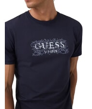 GUESS BOX LORO ROPES Camiseta con logo prendido smartblue - camiseta - 4