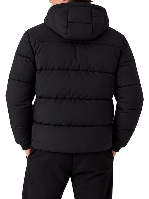 STRETCH PUFFA Chaqueta de plumas con capucha jetbla - Chaquetas de plumas para hombre