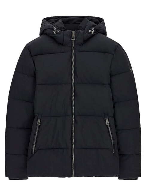STRETCH PUFFA Chaqueta de plumas con capucha jetbla - Chaquetas de plumas para hombre