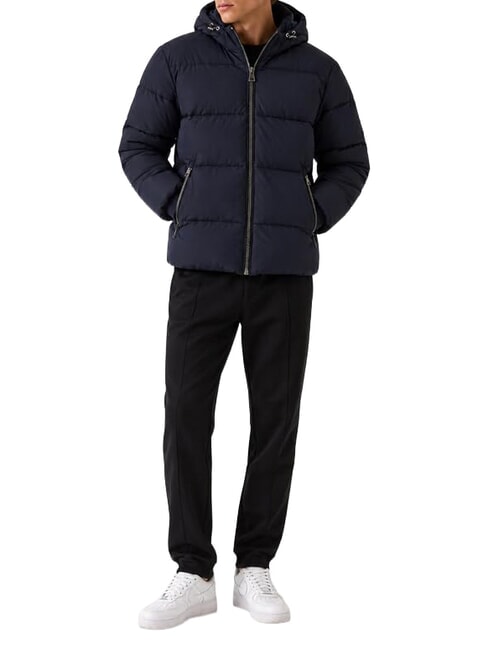STRETCH PUFFA Chaqueta de plumas con capucha smartblue - Chaquetas de plumas para hombre