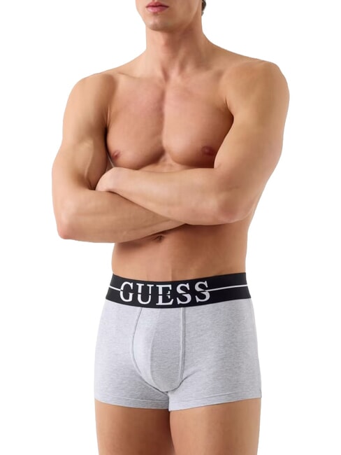 JOE Conjunto de 3 b&oacute;xers gris blanco negro com - Calzoncillos de hombre