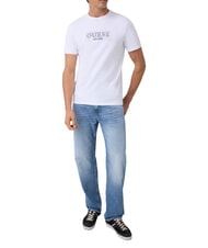 GUESS BOX LORO ROPES Camiseta con logo prendido purwhite - camiseta - 3