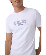 GUESS BOX LORO ROPES Camiseta con logo prendido purwhite - camiseta - 4