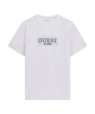 GUESS BOX LORO ROPES Camiseta con logo prendido purwhite - camiseta - 5