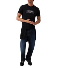 GUESS BOX LORO ROPES Camiseta con logo prendido jetbla - camiseta - 3