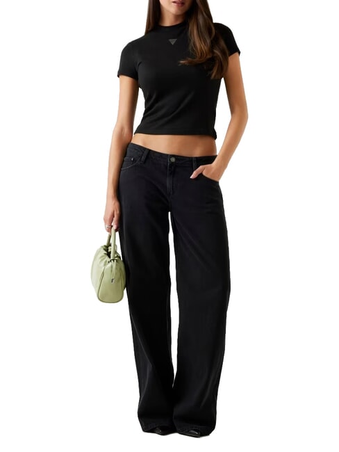 LICIA Camiseta de manga corta brezo negro azabache - camiseta