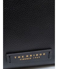 THE BRIDGE GEMMA Bolso de hombro con correa para el hombro. Oro negro - Bolsos Mujer - 3
