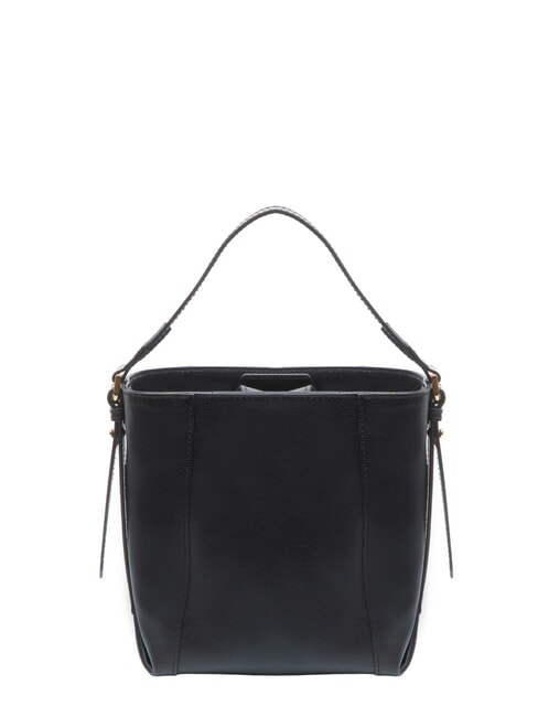 GEMMA Bolso de hombro con correa para el hombro. Oro negro - Bolsos Mujer