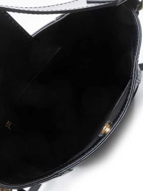 GEMMA Bolso de hombro con correa para el hombro. Oro negro - Bolsos Mujer