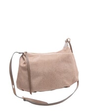 BORBONESE PRIVE L Bolso de hombro con correa para el hombro. beiger yegua - Bolsos Mujer - 2