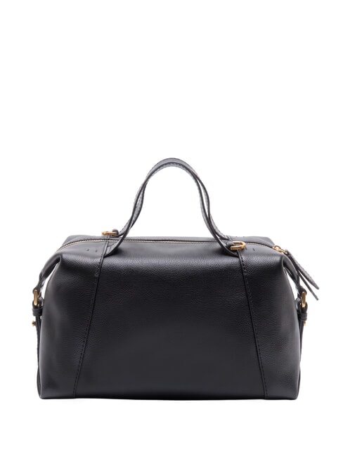 GEMMA Bolso de mano con correa para el hombro. Oro negro - Bolsos Mujer
