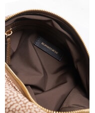 BORBONESE PRIVE Bolso de hombro con correa para el hombro. beiger yegua - Bolsos Mujer - 4