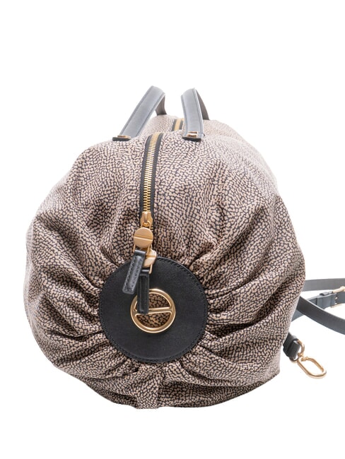 B-ACCADEMY Bolso maxi con correa para el hombro OP / NATURAL / NEGRO - Bolsos Mujer