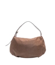 BORBONESE PRIVE Bolso de hombro con correa para el hombro. casta&ntilde;a - Bolsos Mujer - 4