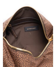 BORBONESE PRIVE Bolso de hombro con correa para el hombro. casta&ntilde;a - Bolsos Mujer - 5