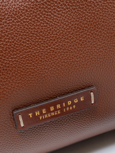 GEMMA Bolso de mano con correa para el hombro. BROWN - Bolsos Mujer