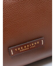 THE BRIDGE GEMMA Bolso de mano con correa para el hombro. BROWN - Bolsos Mujer - 3