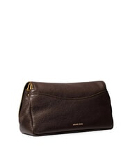 MICHAEL KORS BRYANT Bolso de hombro de piel chocolate - Bolsos Mujer - 3