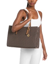 MICHAEL KORS ZADIE Bolso de hombro marr&oacute;n/bellota - Bolsos Mujer - 2