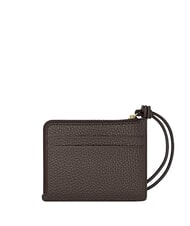 MICHAEL KORS JET SET Tarjetero de cuero chocolate - Carteras Mujer - 2