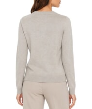 GUESS GEORGIA LOGO Camisa de manga larga gris claro melange m - Su&eacute;teres de mujer - 2