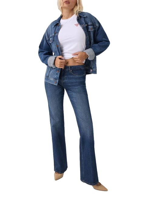 BEVERLY LOW RISE Vaqueros de talle bajo oscuridad junto a la chimenea - Jeans