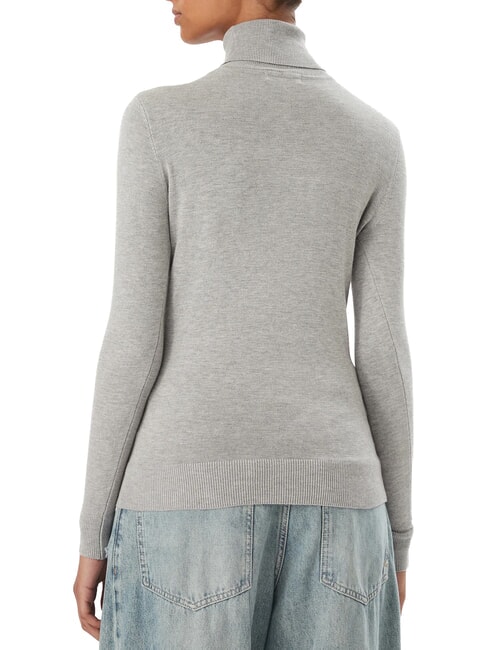 HALLIE TRIANGLE Jersey de cuello alto y manga larga gris claro melange m - Su&eacute;teres de mujer
