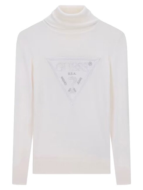 HALLIE TRIANGLE Jersey de cuello alto y manga larga cremwhi - Su&eacute;teres de mujer