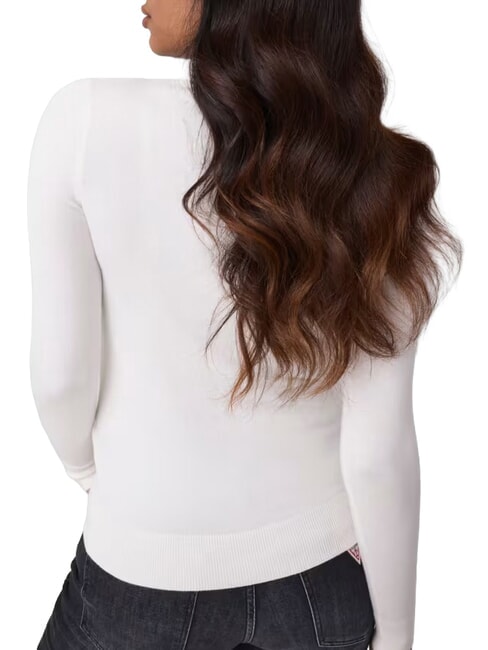 HALLIE TRIANGLE Jersey de cuello alto y manga larga cremwhi - Su&eacute;teres de mujer