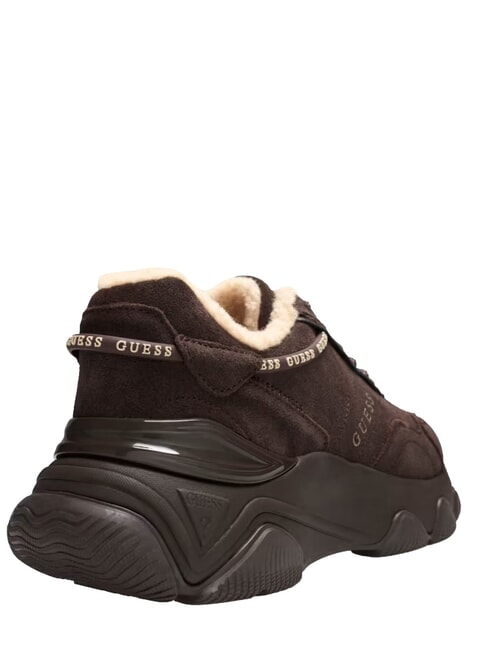 MICOLA3 Zapatillas de cuero marr&oacute;n - Zapatos Mujer