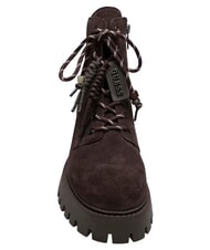 GUESS FIZZLE Botines de piel marr&oacute;n - Zapatos Mujer - 3